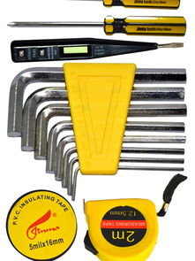 金馬工具JM-8017A 家用五金工具17件套，便捷實用的禮品型組合